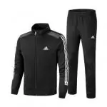 survetement adidas femme homme full jacket top bottoms pants black